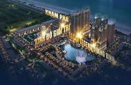 Biệt thự hai mặt tiền đường siêu sang sát biển thu hút khách hàng
