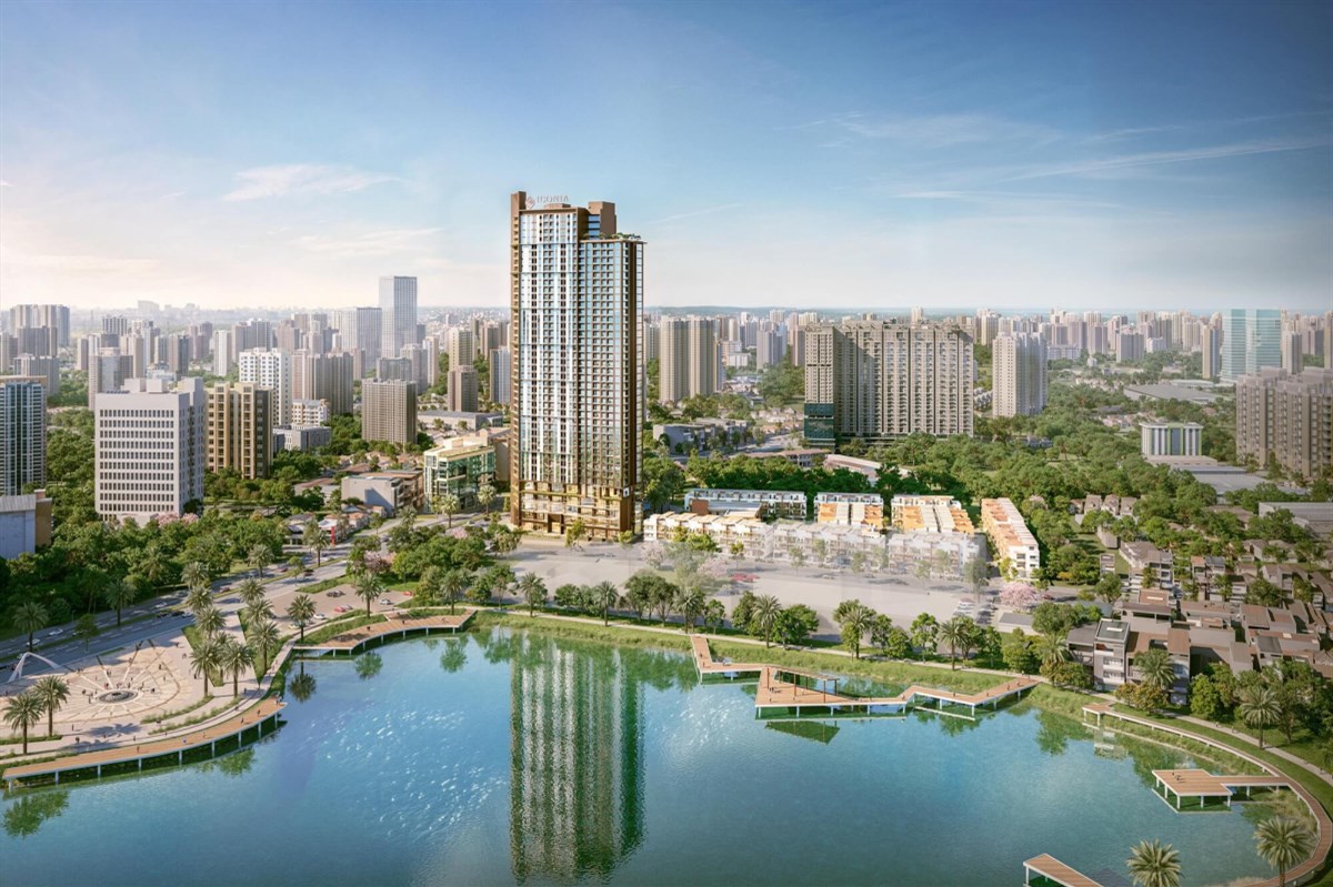 “Khát” Nguồn Cung Thấp Tầng Nội Đô, 104 Căn Nhà Phố Iconia Lakeside Được Săn Đón
