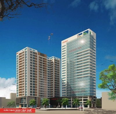 Chung cư, văn phòng 222 Đội Cấn