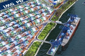 Khu công nghiệp - cầu cảng Phước Đông
