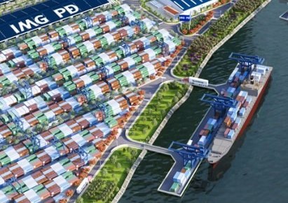 Khu công nghiệp - cầu cảng Phước Đông