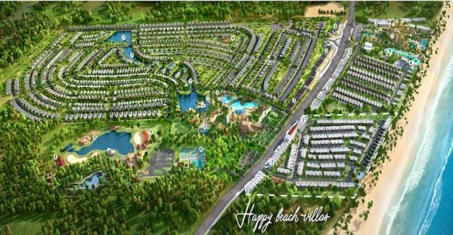 Happy Beach Villas Novaworld Hồ Tràm