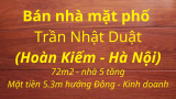 Bán nhà mặt phố Trần Nhật Duật, Hoàn Kiếm, Hà Nội. 72m2 x 5 tầng kinh doanh - LH: 0906299843