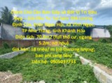 Chính Chủ Cần Bán Gấp Lô Đất Vị Trí Siêu Đẹp – Giá Đầu Tư Tại Nha Trang