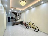 NHÀ THƯỢNG THANH, NGÕ Ô TÔ THÔNG TỨ TUNG, NỘI THẤT HIỆN ĐẠI. THOÁNG TRƯỚC SAU. S55M 4T NHỈNH 5TY