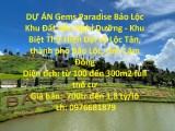 DỰ ÁN Gems Paradise Bảo Lộc Khu Đất Nền Nghỉ Dưỡng - Khu Biệt Thự Hiện Đại