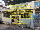 CHÍNH CHỦ bán nhà khu vực Quận Tân Binh, TPHCM
