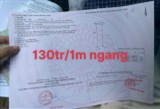 Đất Cam An Bắc khu bàn cờ giá chỉ 130tr/met ngang