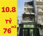 Bán Nhà HXH Bùi Văn Ba, 75.54m2, 5 tầng, Giá 10.8 Tỷ, Nhà  đẹp thoáng mát