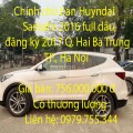 Chính chủ bán Huyndai SantaFe 2016 full dầu, đăng ký 2017 Quận Hai Bà Trưng, Hà Nội