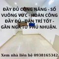 Bán nhà đầy đủ công năng, sổ vuông vức, hoàn công đầy đủ, dân trí tốt, gần ngã tư Phú Nhuận