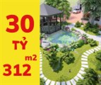 Biệt Thự Sân Vườn Ven Sông, 312m2, 2 tầng, 18m x 23m, Giá 30 Tỷ, ngay KDC Trung Sơn