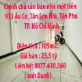 Chính chủ cần bán nhà mặt tiền 973 Âu Cơ ,Tân Sơn Nhì, Tân Phú TP. Hồ Chí Minh