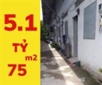 BÁN GẤP dãy 4 phòng trọ Huỳnh Tấn Phát Q7, 75m2, 5m x 15m, Giá 5.1 Tỷ,giá tốt