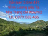 Cần bán 3,6ha (36,165,6m2) đất rừng sản xuất giáp Nha Trang chỉ 90.000 vnd/m2 sổ đỏ trao tay.