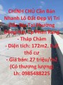 CHÍNH CHỦ Cần Bán Nhanh Lô Đất Đẹp Vị Trí Đắc Địa Tại Phường Đông Hải, Tp Phan Rang - Tháp Chàm