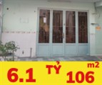 Bán gấp Nhà Cấp 4 Nguyễn Văn Quỳ, 106m2, 4m x 26.5m, Giá 6.1 Tỷ, số vuông như A4