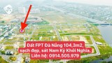 Bán đất FPT City V5- B2.18 Sát Đường Nam Kỳ Khởi Nghĩa