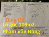 Lô góc 108m2  mặt đường Phạm Văn Đồng , Dương Kinh Hải Phòng Hơn  30 tr/m2