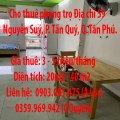 Cho thuê phòng trọ Địa chỉ 59 Nguyễn Suý, P. Tân Quý, Q. Tân Phú.