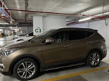 Hyundai Santafe 2017, vàng đồng 44.000km 4WD 2.4