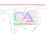 ĐẤT ĐẤU GIÁ X8 HÀ PHONG - LIÊN HÀ - ĐÔNG ANH BÌA LÀNG VIEW CÔNG VIÊN KHỞI ĐIỂM 20.8TR