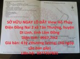 SỞ HỮU NGAY LÔ ĐẮT View Hồ Thủy Điện Đồng Nai 2 – Giá Cực Rẻ