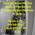 Chính chủ cần bán CHDV 42m, 9p ngủ, 30 Phan Đình Giót Phường Phương Liệt, Quận Thanh Xuân, Hà Nội