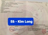 Bán đất E6 Kim Long - Hòa Minh - Liên Chiểu - Đà Nẵng.