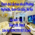 Chính chủ cần bán nhà ở Phường Nghĩa Đô, Quận Cầu Giấy, Hà Nội