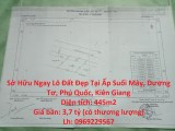 Sở Hữu Ngay Lô Đất Đẹp Tại Ấp Suối Mây, Dương Tơ, Phú Quốc, Kiên Giang