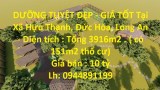CẦN BÁN NHANH ĐẤT NGHỈ DƯỠNG TUYỆT ĐẸP - GIÁ TỐT Tại Xã Hựu Thạnh, Đức Hòa, Long An