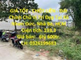 GIÁ TỐT - CHỐT LIỀN - Đất Chính Chủ Vị Trí Đẹp Tại Xã Nhơn Đức, Nhà Bè, HCM