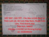 ĐẤT ĐẸP - GIÁ TỐT - Cần Bán Lô Đất Đẹp Tại  Xã Cam Hiệp Nam, Huyện Cam Lâm, Tỉnh Khánh Hòa