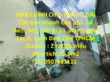 NHÀ CHÍNH CHỦ- GIÁ ƯU ĐÃI Cần Bán Nhanh Căn Nhà Tại quận Bình Tân, TPHCM
