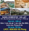 SANG HOMESTAY  đường Ankroet, Phường 7 TP.Đà Lạt