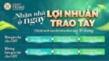 Mua căn hộ thanh toán 10% tới khi nhận nhà, chủ đầu tư hỗ trợ 100% lãi đến khi nhận nhà.