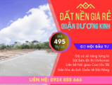 Bán nhanh lô đất Hòa Nghĩa, Dương Kinh, Hải Phòng giá 495 triệu - 0924855666