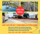 BÁN NNHANH LÔ ĐẤT RẺ NHẤT THỊ TRƯỜNG CẠNH KĐT VINHOMES DƯƠNG KINH.