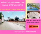 KHÔNG CÓ NHU CẦU SỬ DỤNG EM BÁN LÔ ĐẤT GIÁ 495TR GẦN VINHOMES DƯƠNG KINH