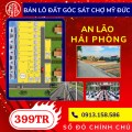 Bán nhanh 2 lô đất cực đẹp giá rẻ nằm ngay trung tâm xã Mỹ Đức huyện An Lão chỉ 399tr/lô bao sổ