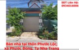 CẦN  BÁN CĂN NHÀ 3 TẦNG TẠI  Thôn Phước Lộc , xã Phước Đồng ,TP  Nha Trang, Khánh Hoà