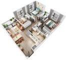HOT! Căn góc 3PN  rẻ nhất Vinhomes Smart City 75,5m2, Full giá 3.6 tỷ
