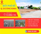 Bán 2 lô đất liền kề sổ đỏ riêng gần khu đô thị Vinhomes Dương Kinh.