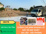 BÁN ĐẤT RẺ NHẤT HUYỆN AN LÃO - HẢI PHÒNG