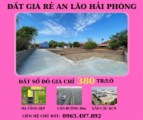 Bán lô đất sổ đỏ giá chỉ 380tr nằm gần ủy ban Chiến Thắng An Lão Hải Phòng