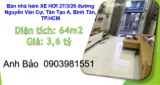 ⭐Bán nhà hẻm XE HƠI 27/3/26 đường Nguyễn Văn Cự, Tân Tạo A, Bình Tân; 3,6 tỷ; 0903981551