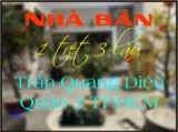 Nhà phố rẻ 1 trệt 3 lầu Trần Quang Diệu Quận 3 Thành Phố Hồ Chí Minh