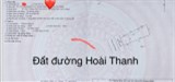 Đất đường Hoài Thanh,gần Đại Học Kinh Tế,Hướng: Tây.87m2/6,5 tỷ