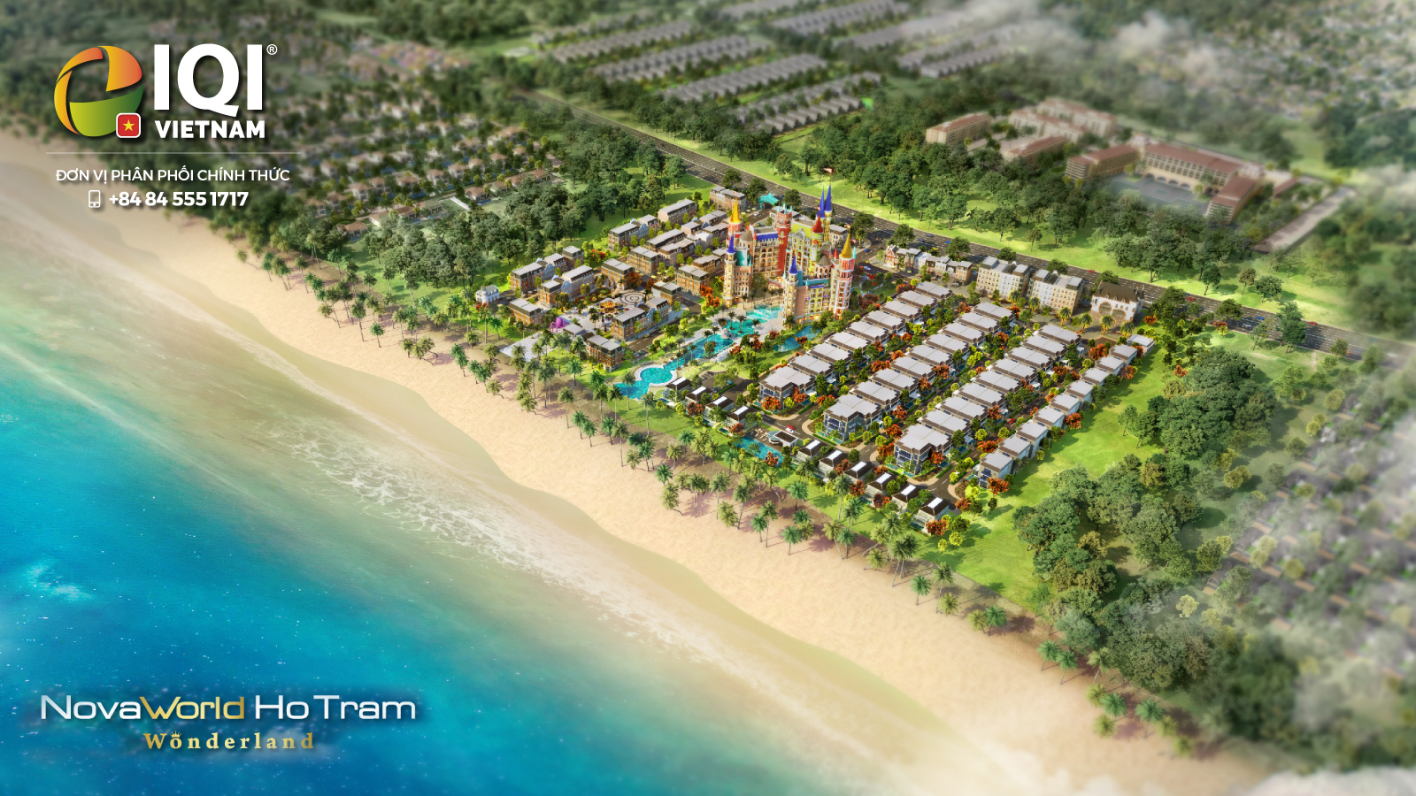 Hồ Tràm nằm trên cung đường được mệnh danh là "thủ phủ resort 4 và 5 sao"